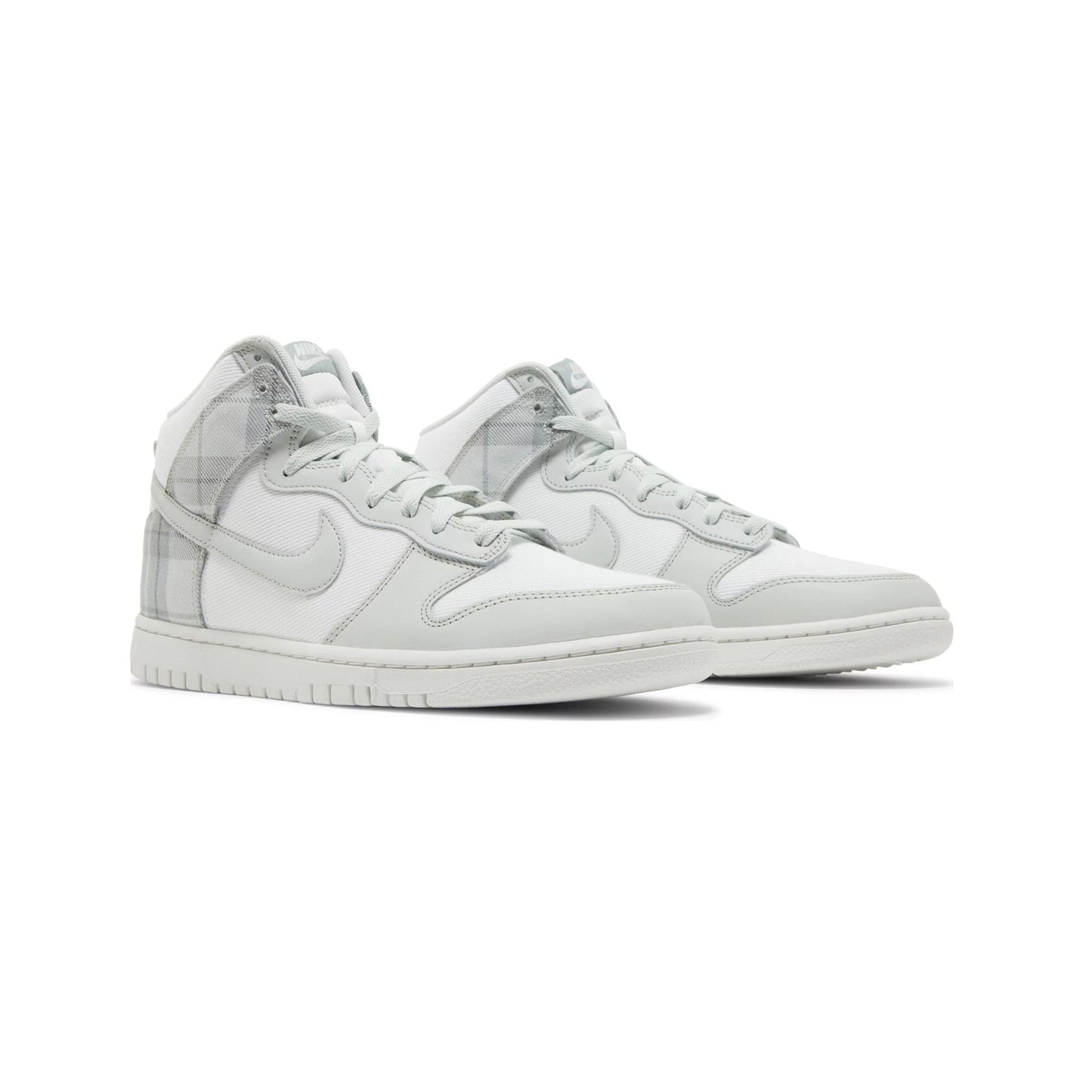New Dunk High SE 'Tartan Plaid White Light Green' (2023)