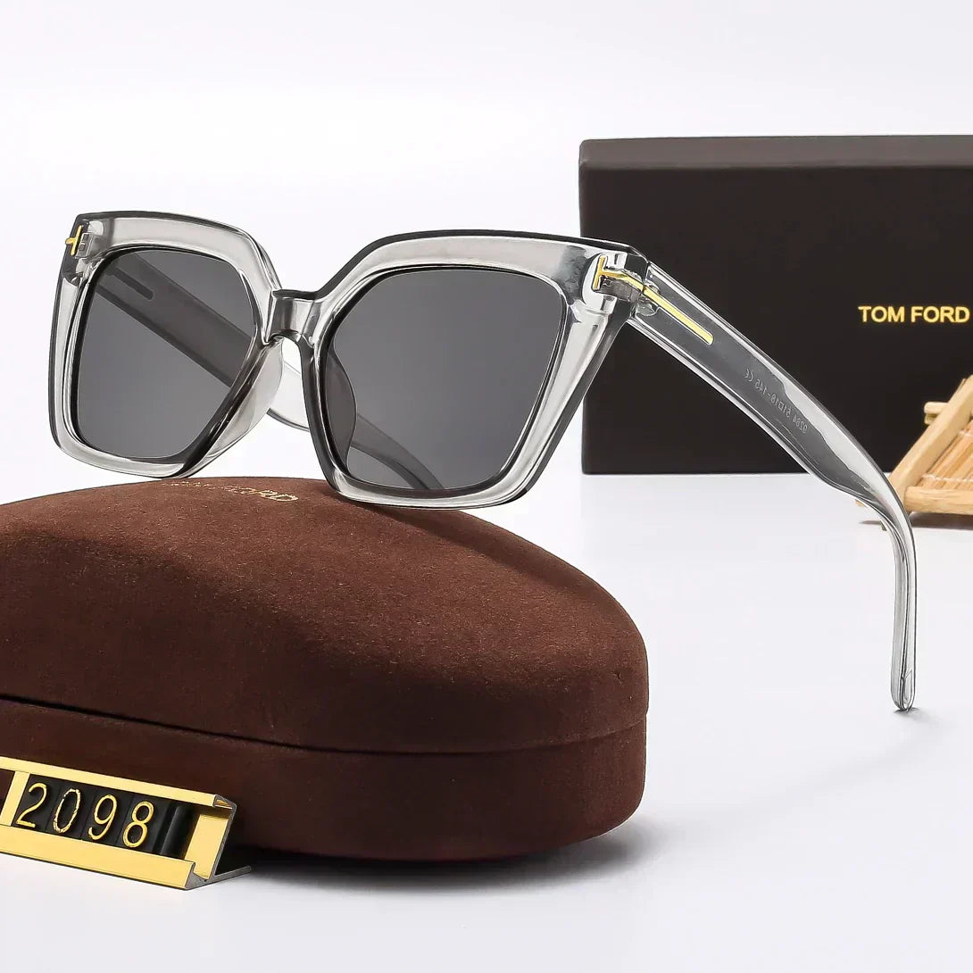 TOM FORD Square Round Sunglasses  2098