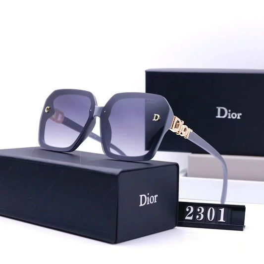 2025 Large frame internet celebrity anti-ultraviolet sunglasses