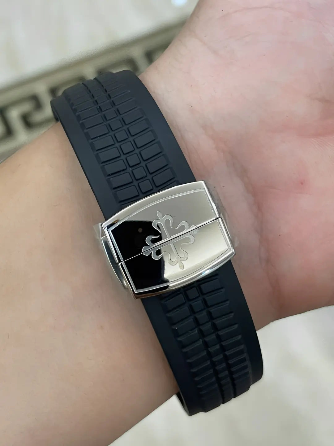 CLASSIC Aquanaut 5167 300G 010 Black & Green & Brown 40mm