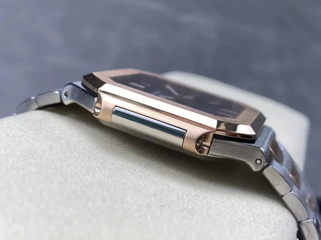 CLASSIC Cubitus 5821/1AR-001 Stainless Steel Rose Gold Blue Dial Men's Watch