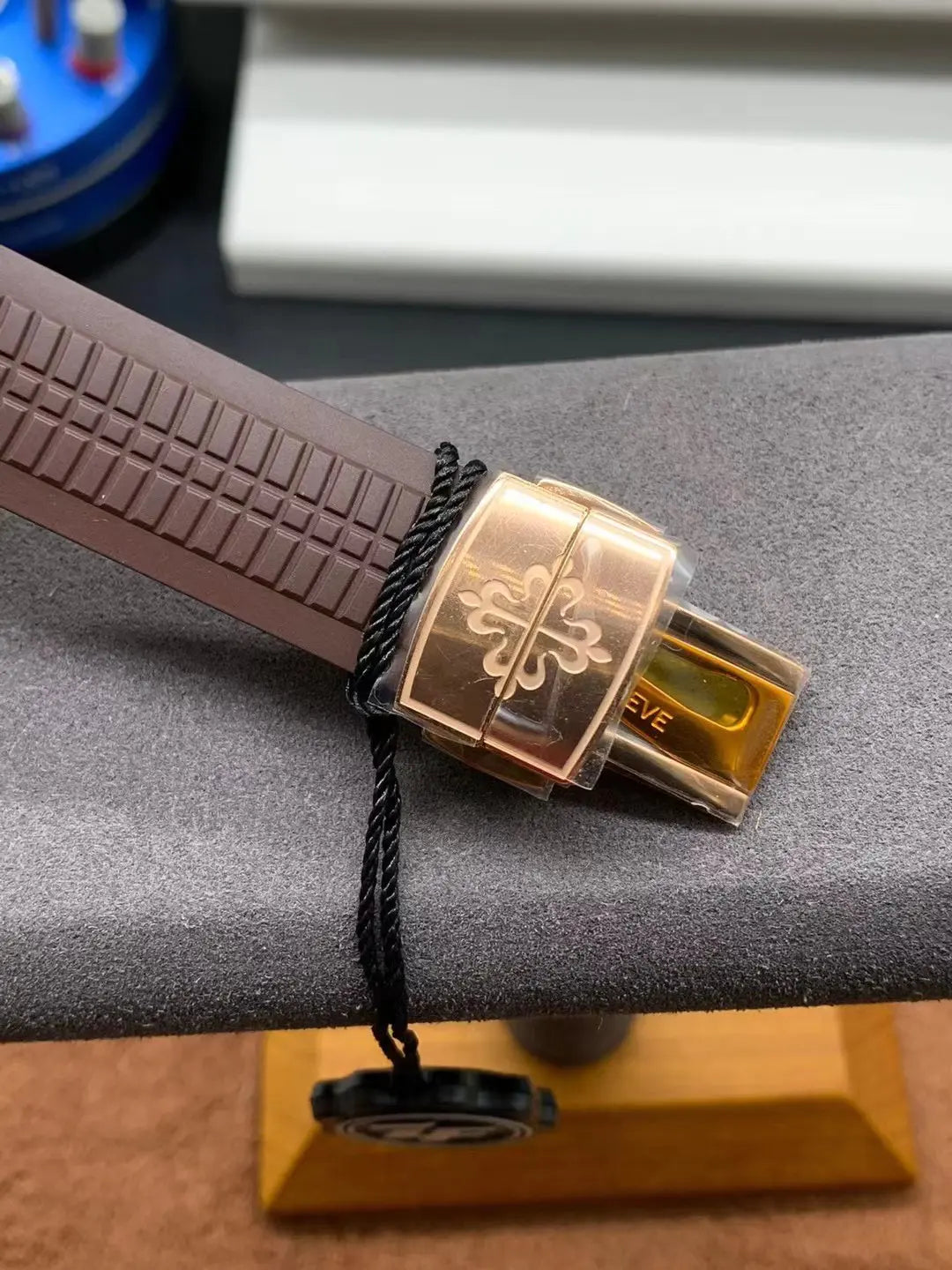 Replica CLASSIC Aquanaut 5164R 001 Travel Time Rose Gold Mens Watch