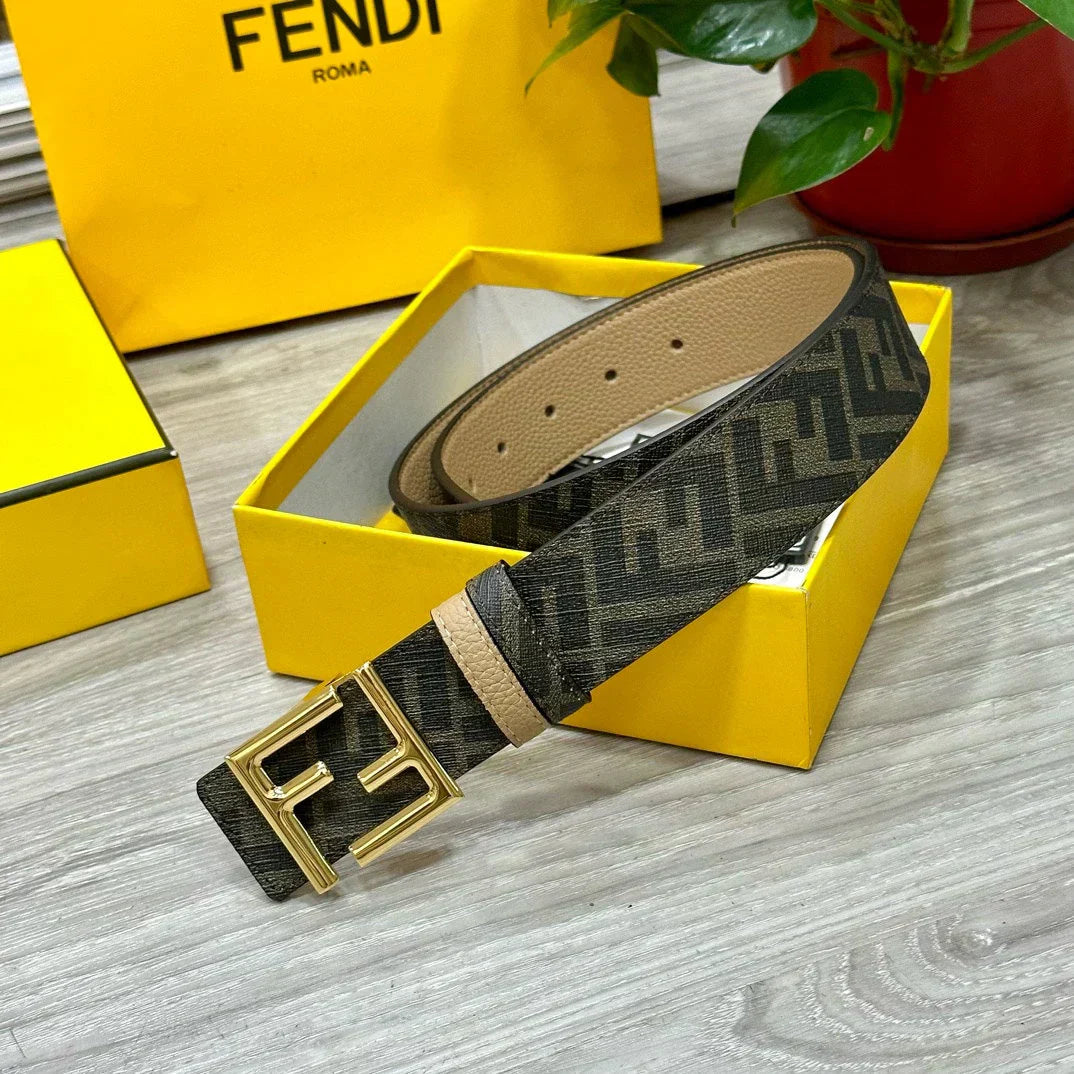 2025 Double belt loops with leather material