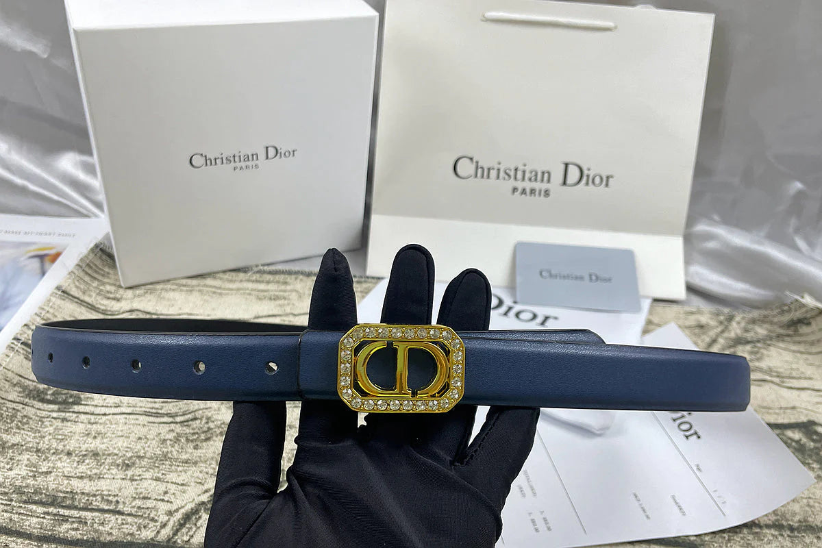 2025 6 Colors  CD rhinestone plain belt