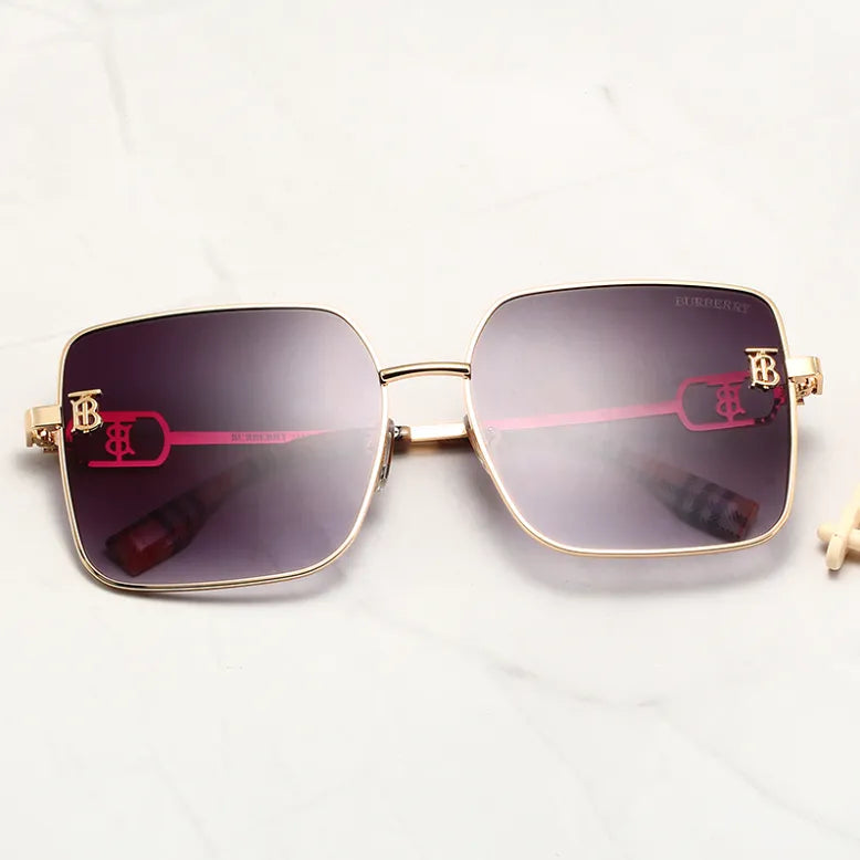 2025Retro Plaid HD Sunglasses