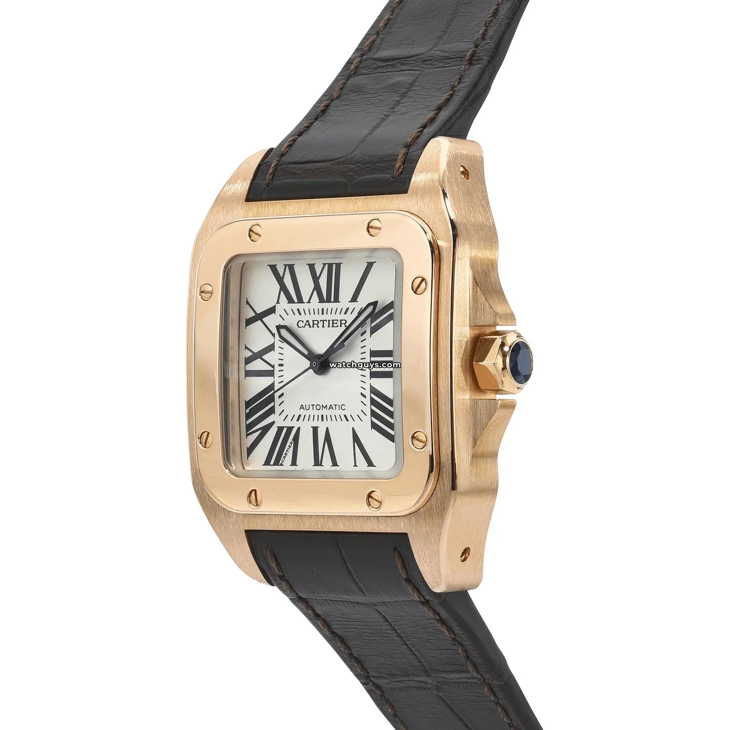 Santos 100 Medium Rose Gold W20108Y1