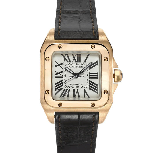 Santos 100 Medium Rose Gold W20108Y1