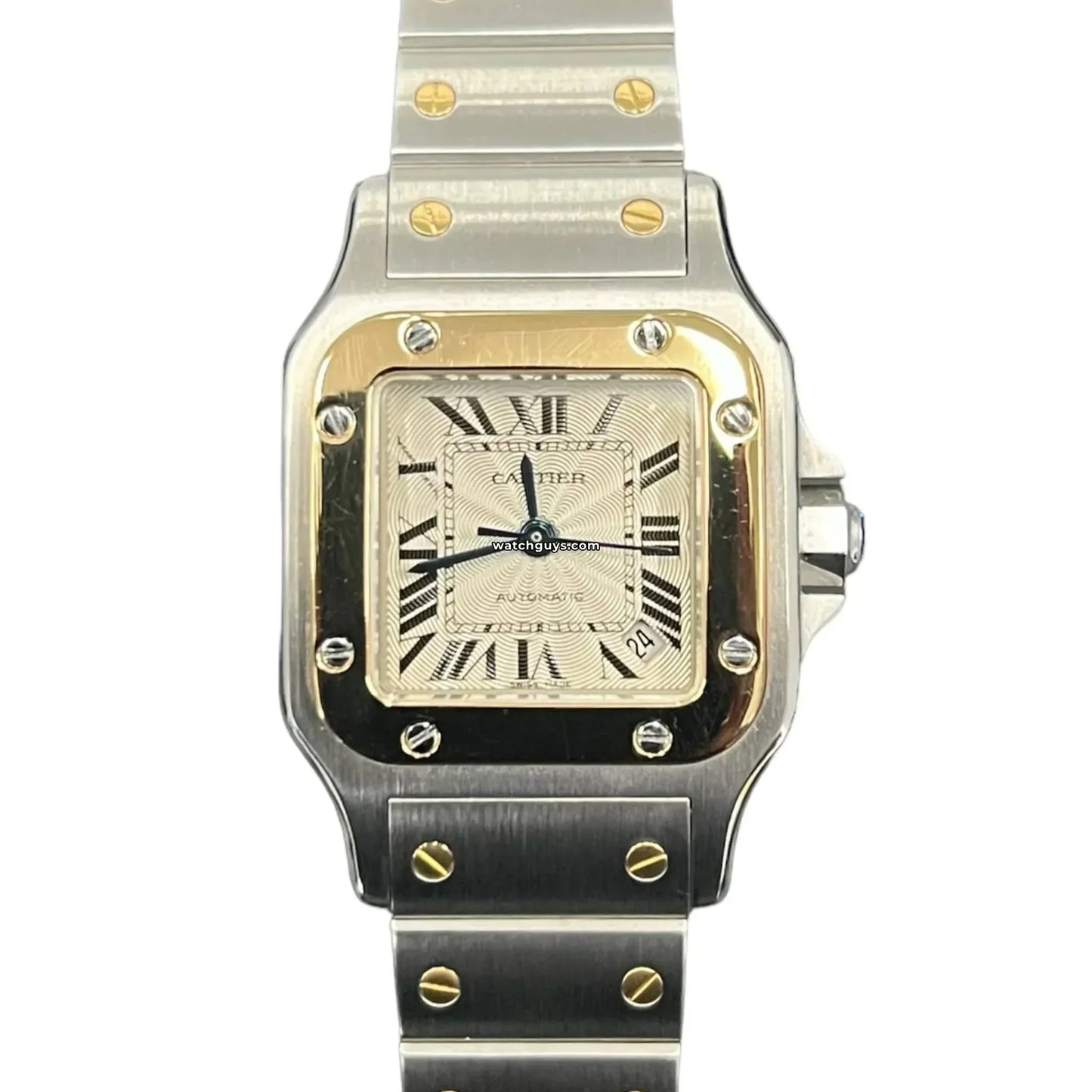 Santos Galbee 2423 Steel & Yellow Gold