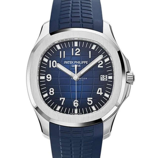 CLASSIC Aquanaut White Gold Blue Dial 5168G-001