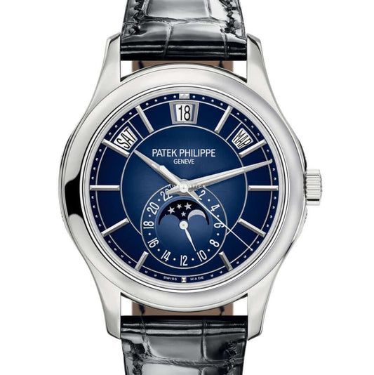 CLASSIC Complications Annual Calendar White Gold Blue Dial 5205G-001