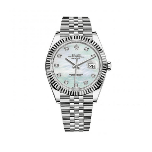 2025 Watch Datejust 126334 Stainless Steel Diamond Mother Of Pearl Dial Jubilee