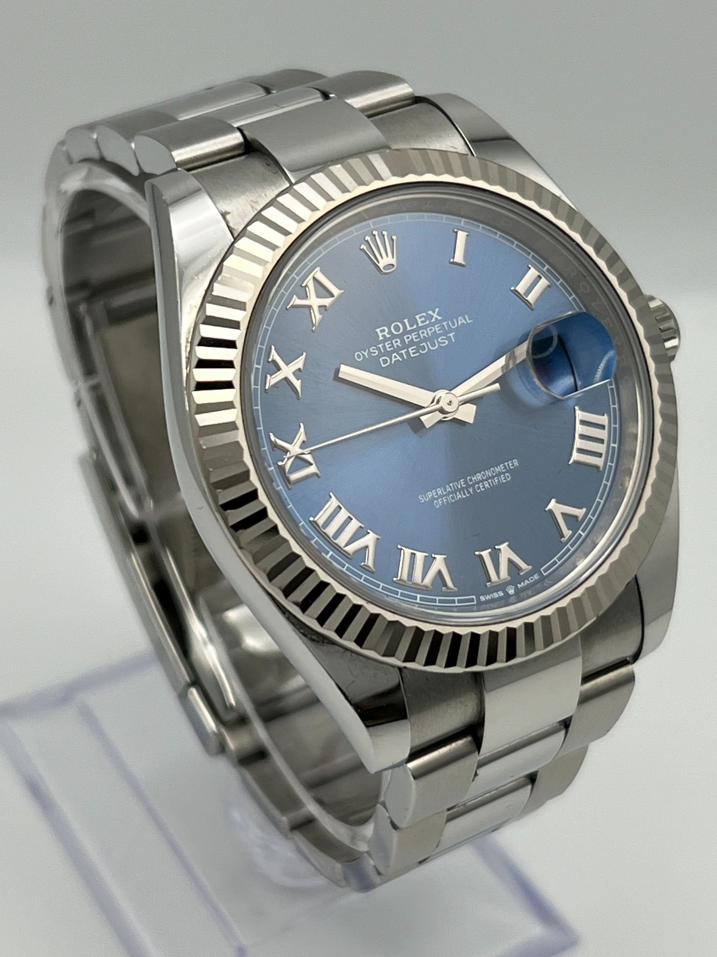 2025 Watch Datejust 126334 Stainless Steel Blue Dial Oyster (2021)