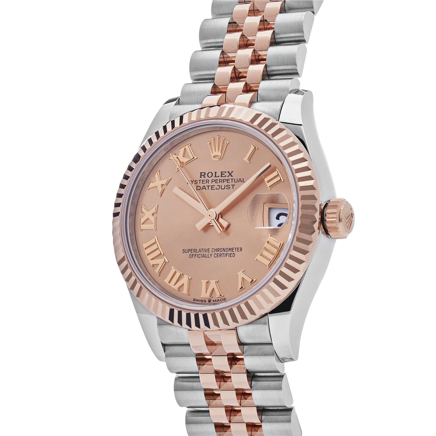 2025 Watch Datejust 278271 Rose Gold Stainless Steel Roman Pink Dial Jubilee (2023)