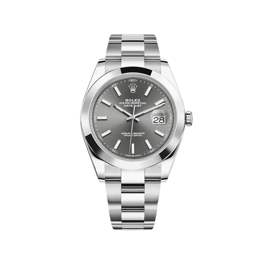 2025 Watch Datejust 126300 Stainless Steel Slate Dial Oyster