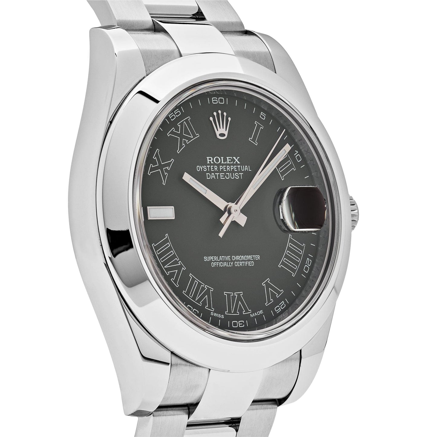 2025 Watch Datejust II 116300 Stainless Steel Grey Dial