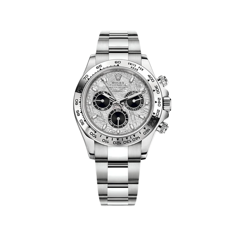 2025 Watch Daytona 116509 White Gold Meteorite Dial