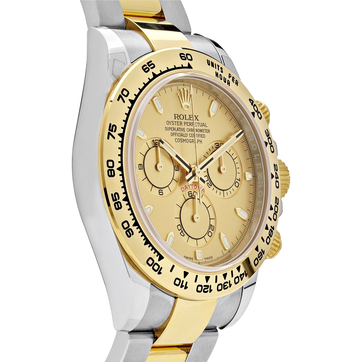 2025 Watch Daytona 116503 Two-Tone Yellow Gold Stainless Steel Champagne Dial