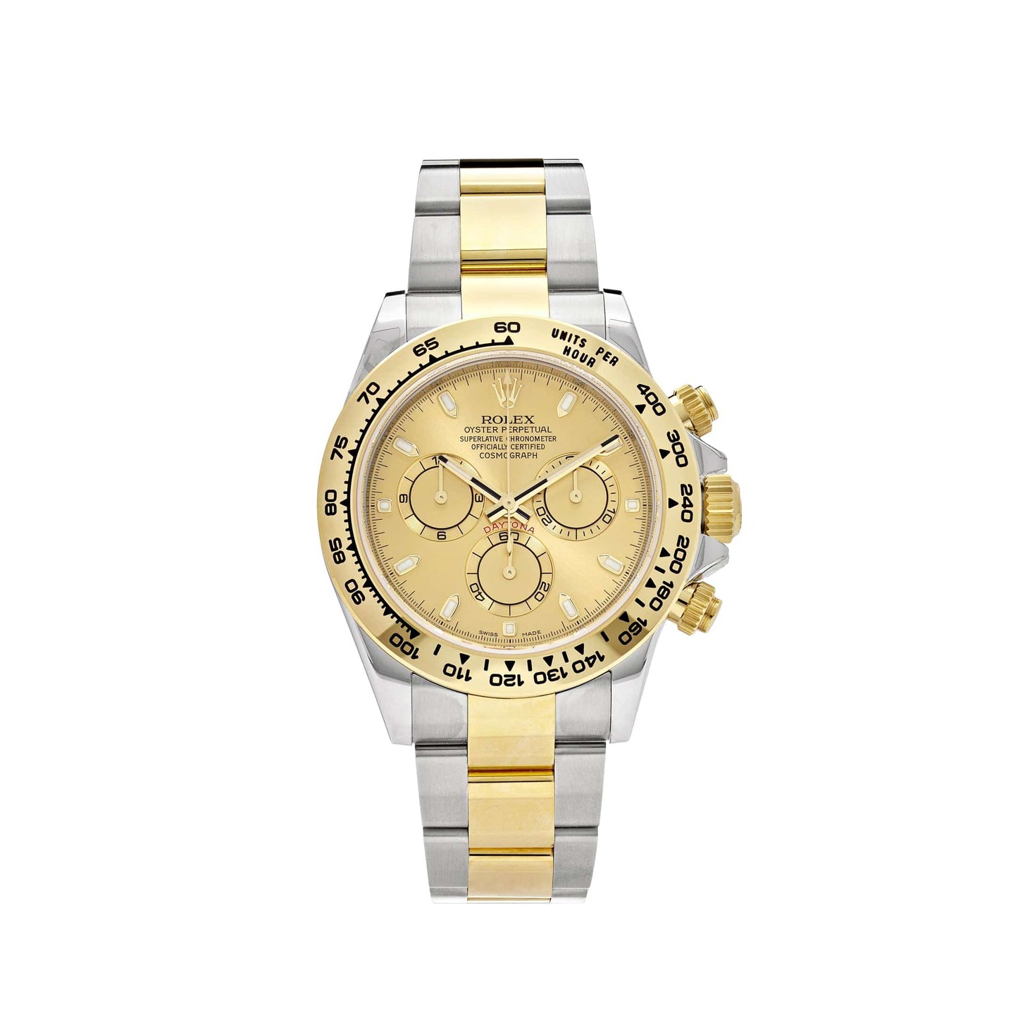 2025 Watch Daytona 116503 Two-Tone Yellow Gold Stainless Steel Champagne Dial