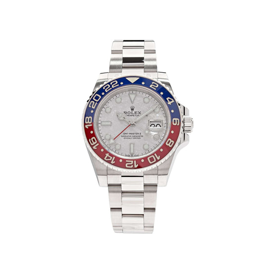 2025 Watch GMT-Master II 126719BLRO 'Pepsi' White Gold Meteorite Dial (2021)