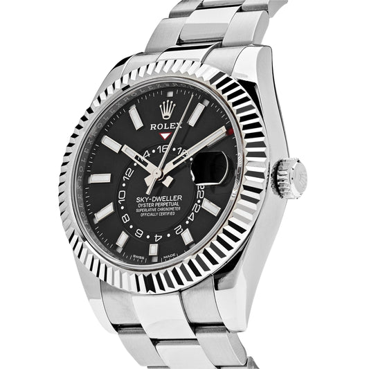 2025 Watch Sky-Dweller 326934 Stainless Steel Black Dial (2021)