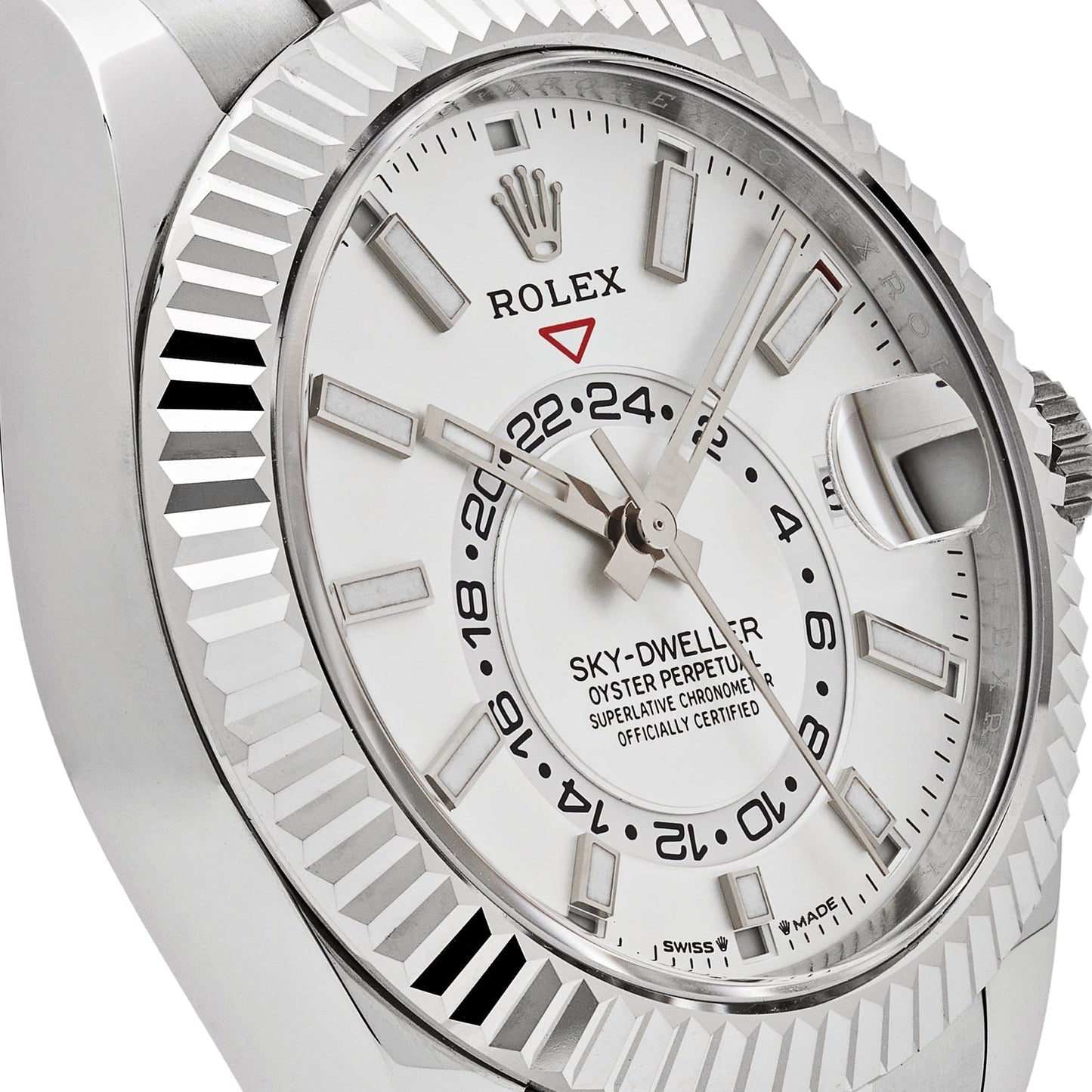 2025 Watch Sky-Dweller 336934 Stainless Steel White Dial (2024)