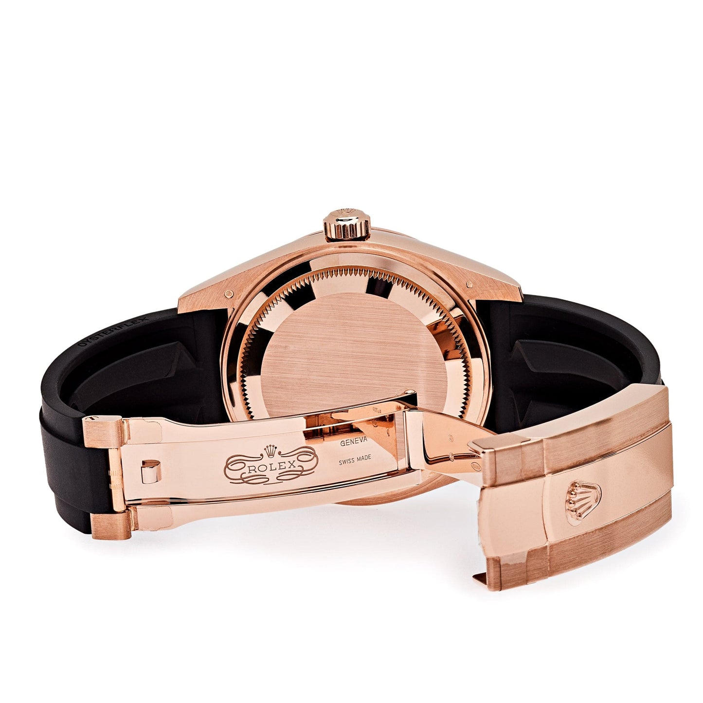 2025 Watch Sky-Dweller 336235 Rose Gold Brown Chocolate Dial Oysterflex