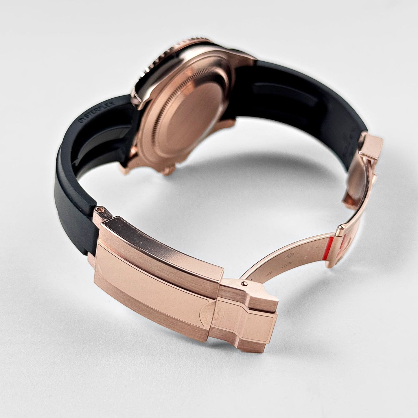 2025 Watch Yacht-Master 126655 Rose Gold Pave Diamond Dial (2023)