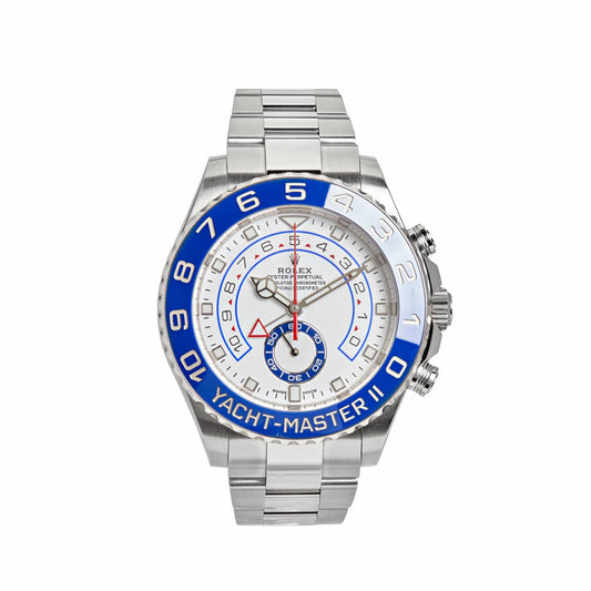 2025 Watch Yacht-Master II 116680 Stainless Steel White Dial (2021)