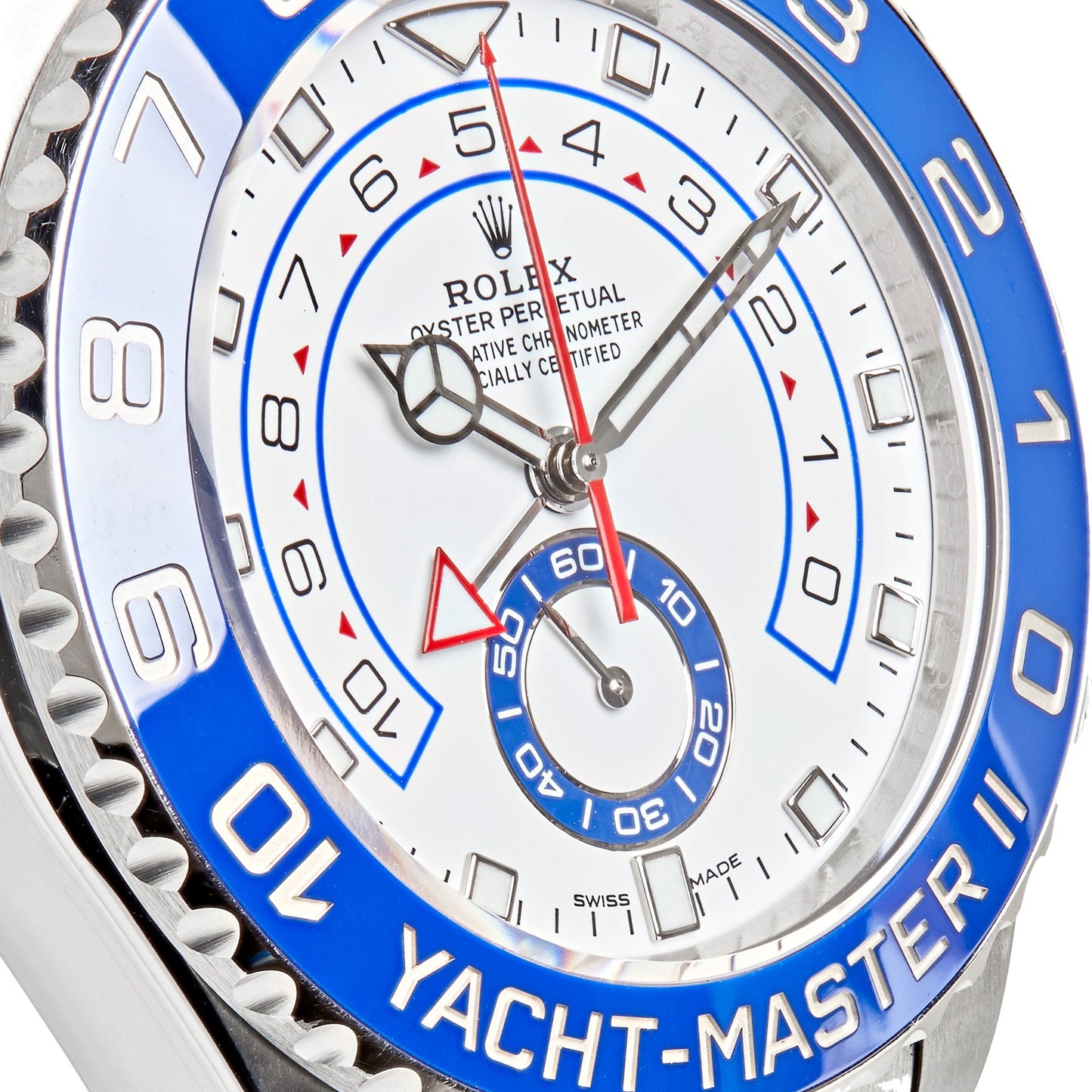 2025 Watch Yacht-Master II 116680 Stainless Steel White Dial (2021)