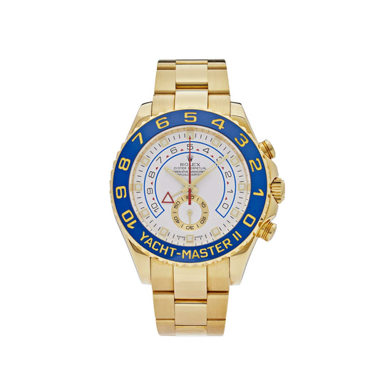 2025 Watch Yacht-Master II 116688 Yellow Gold White Dial (2009)