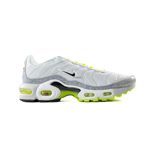 New Air Max Plus TN 'Retro Air Max Logos / Reflective White Volt' GS (2021)