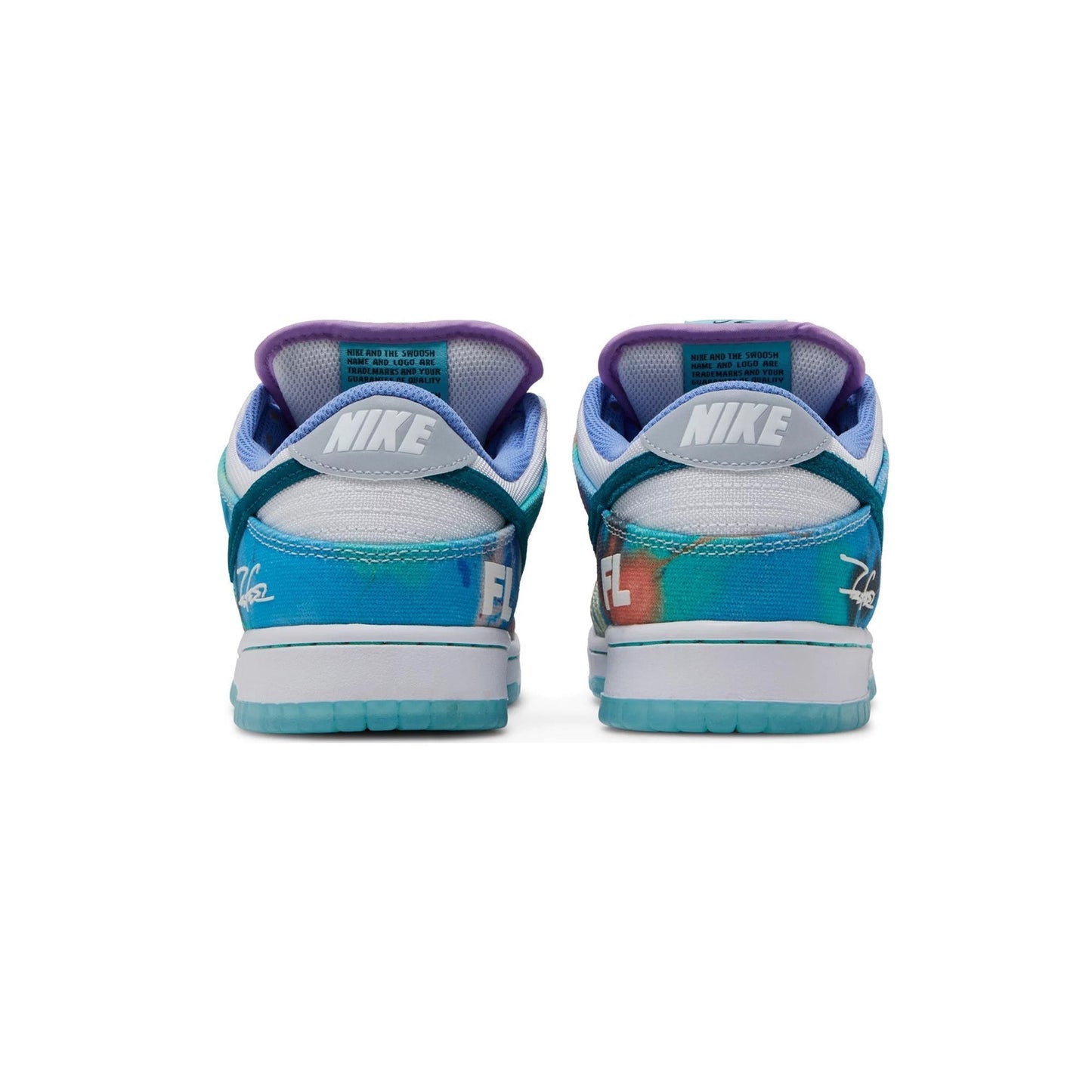New SB Dunk Low Futura Laboratories 'Bleached Aqua' (2024)