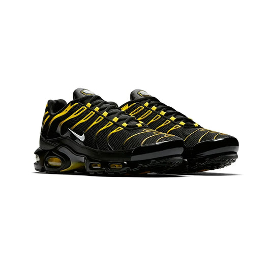 New Air Max Plus 'Black White-Vivid Sulfur'