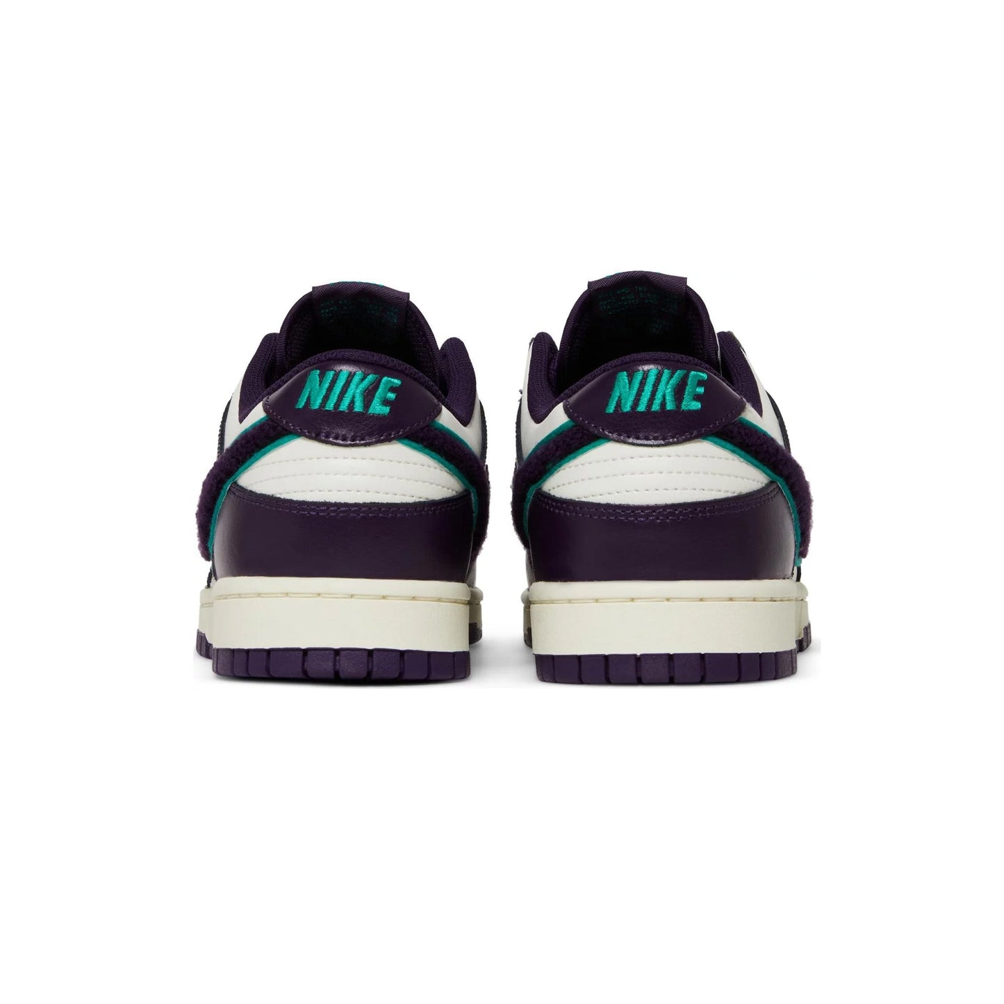 New Dunk Low Chenille Swoosh 'Sail Grand Purple' (2022)