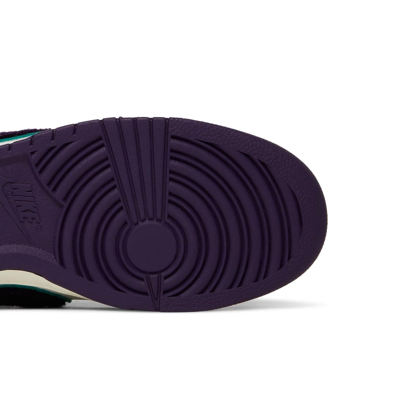 New Dunk Low Chenille Swoosh 'Sail Grand Purple' (2022)
