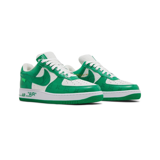 Louis Vuitton New Air Force 1 Low By Virgil Abloh 'White Green' (2022)