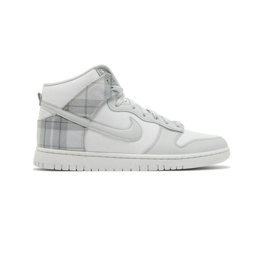 New Dunk High SE 'Tartan Plaid White Light Green' (2023)