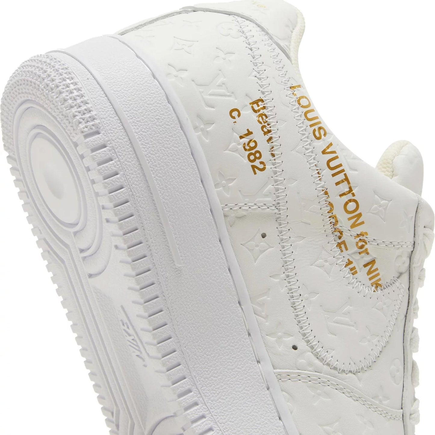 Louis Vuitton New Air Force 1 Low By Virgil Abloh 'White' (2022)