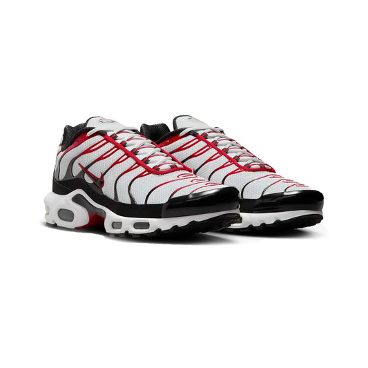 New Air Max Plus TN 'Pure Platinum Black University Red'