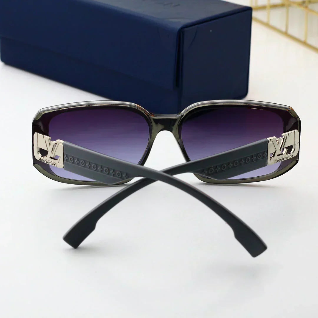 2025 Sunglasses  Retro Square Frame Sunglasses