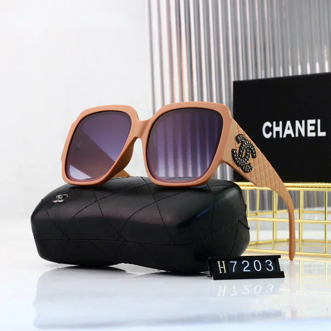 2025 Square simple large frame sunglasses