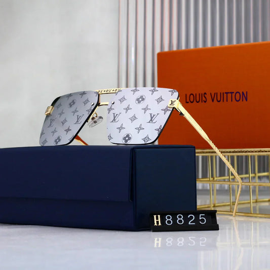 2025 HD Metal Monogram Sunglasses H8825