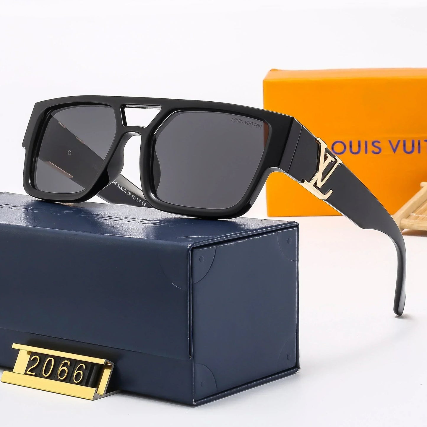 2025 Fashionable double bridge casual sunglasses