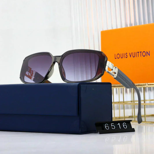 2025 Sunglasses  Retro Square Frame Sunglasses