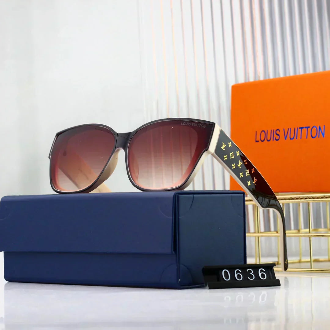 2025 Large frame sunshade fashionable travel sunglasses