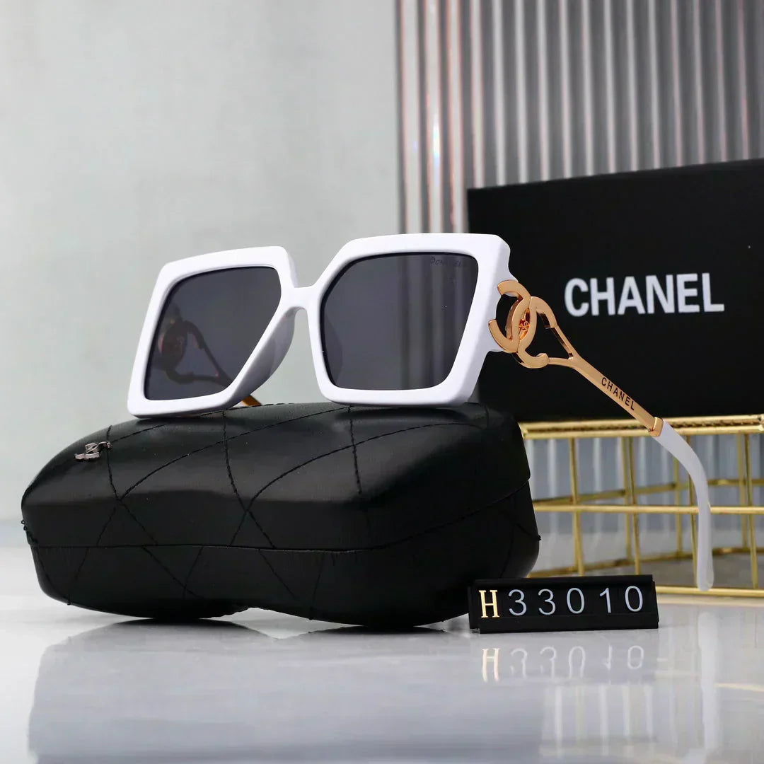 2025 Retro large square frame high-end sunglasses