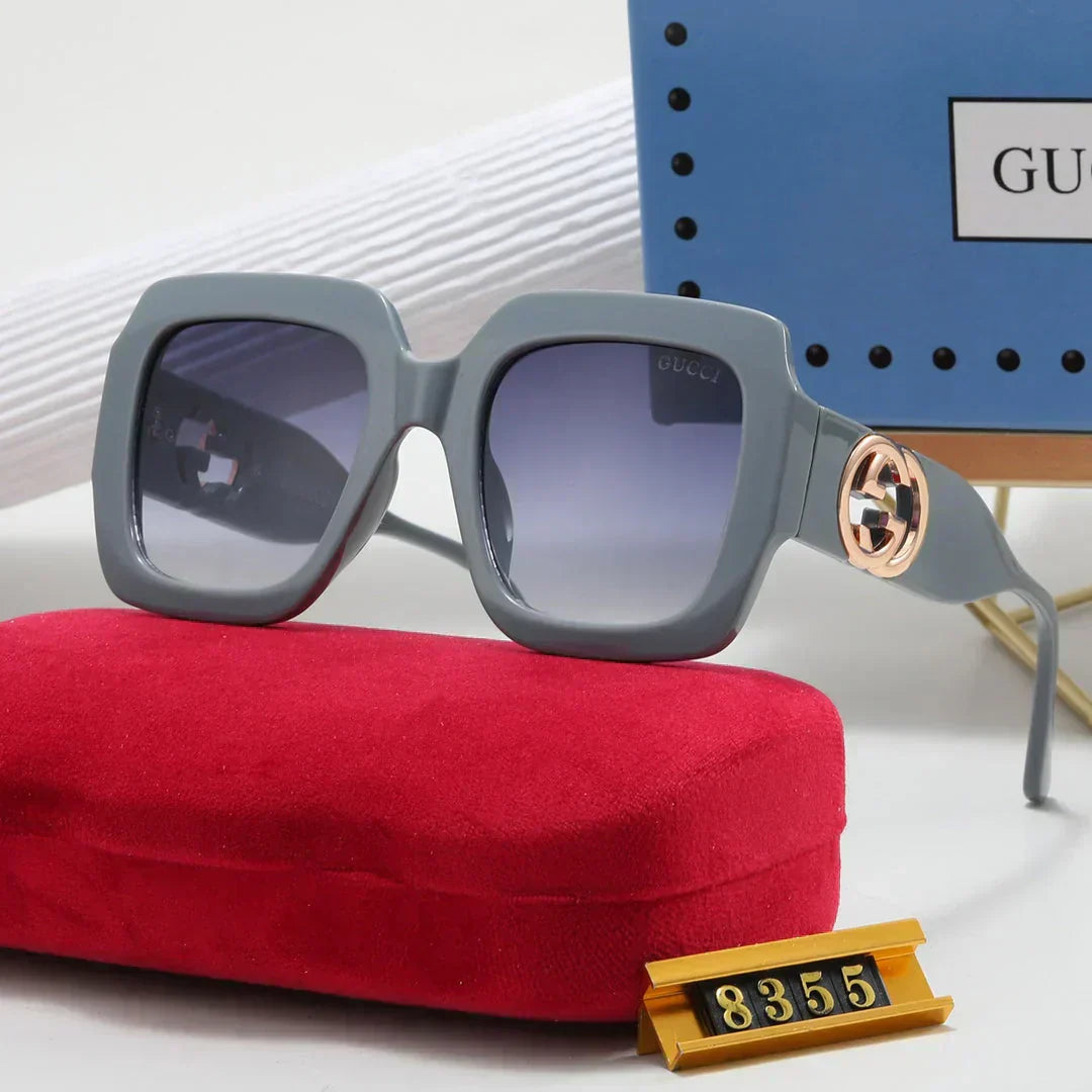 2025 Classic hollow square frame sunglasses