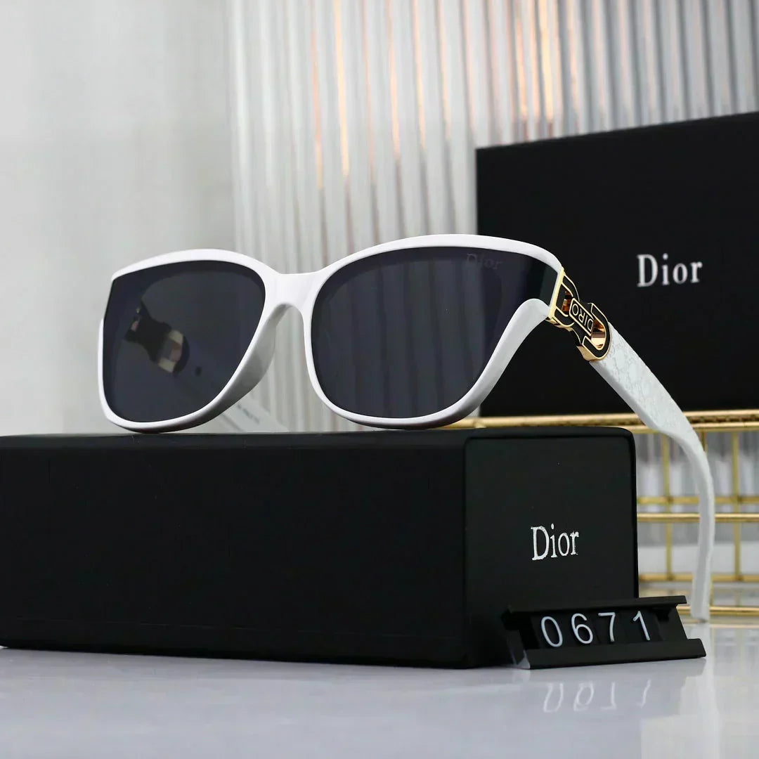 2025 Sunglasses  Curved personalized square frame sunglasses