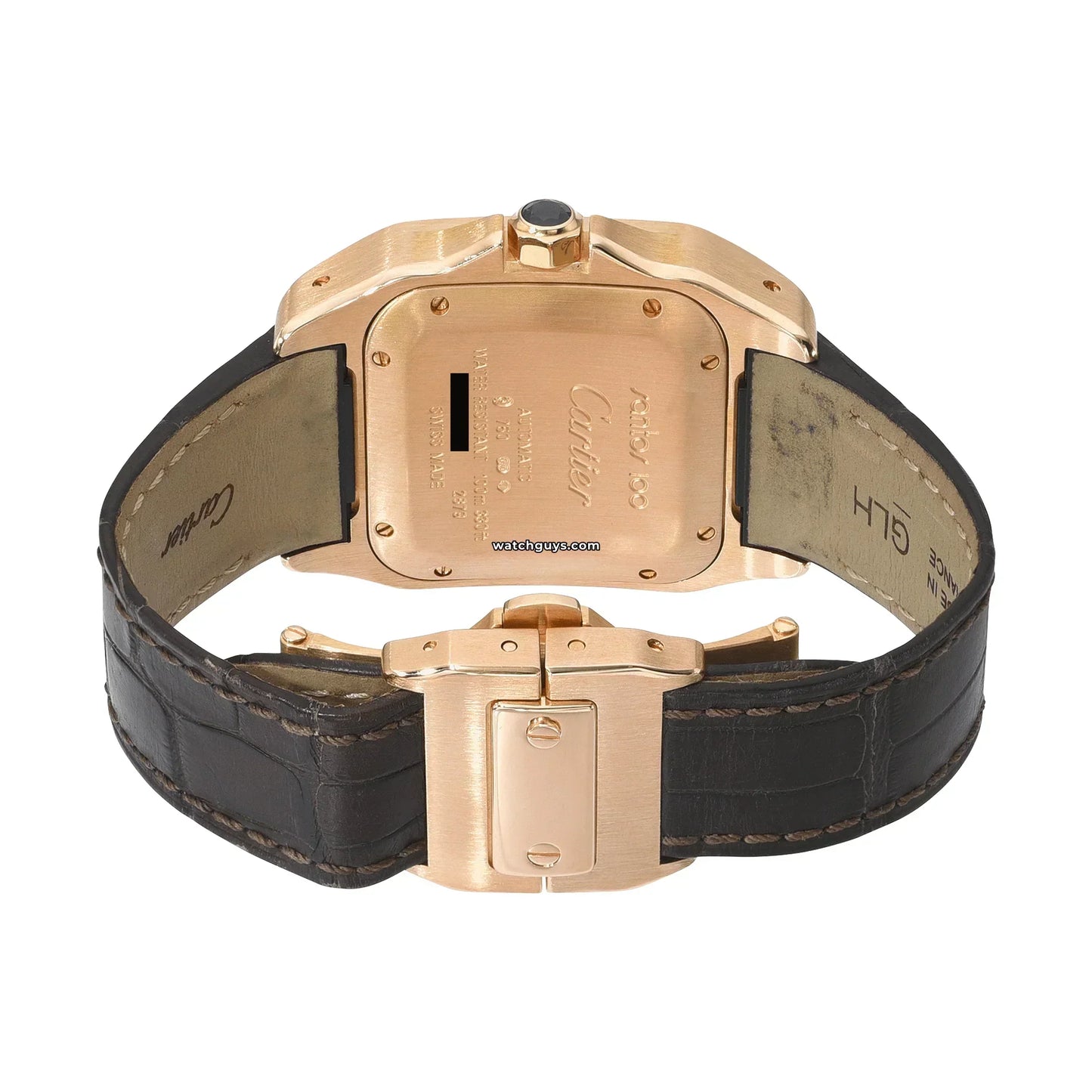 Santos 100 Medium Rose Gold W20108Y1