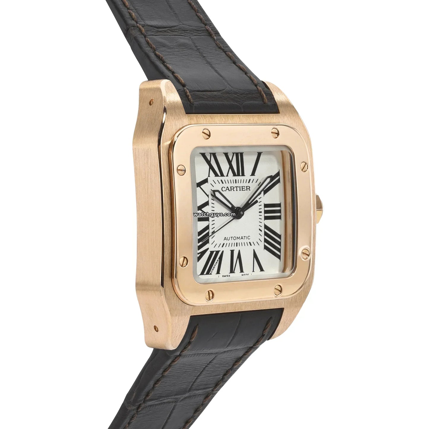 Santos 100 Medium Rose Gold W20108Y1